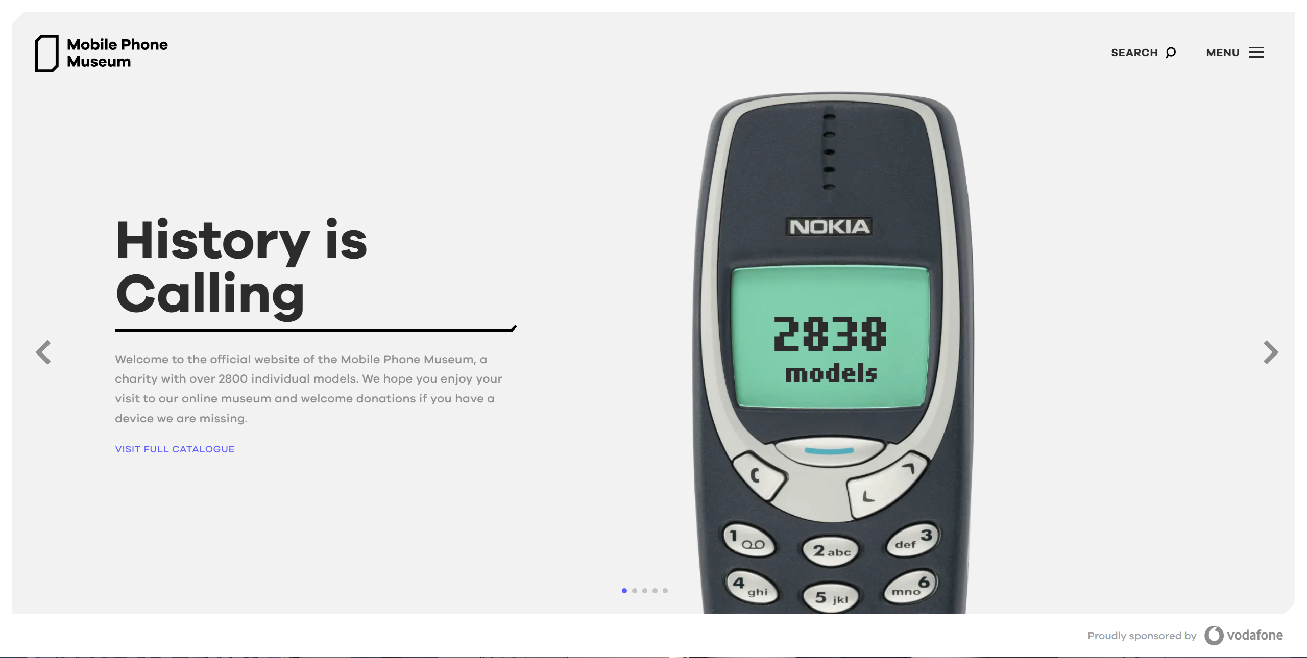 Mobile phone museum 